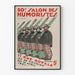 Vintage-Poster 30. Salon der Humoristen 1937 Wanddekoration
