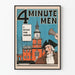 Vintage-Poster 4 Minute Men - Botschaft von Washington