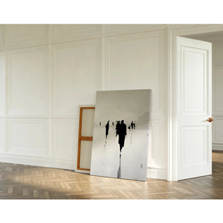 Dekorativer Design-Tisch - Urbane Silhouetten