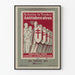 Vintage-Poster Kampagne für Tuberkulose-Impfstoff