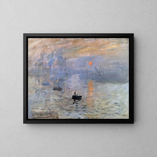 Impression Sonnenaufgang - Claude Monet | Kunstdruck Wanddekoration Gemälde Plakat Kopie