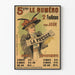 Vintage-Werbeplakat - Die Presse 2 Feuilletons pro Tag