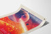 Dekoratives Poster 55 Cancri e Lava-Planet - Poster Weltraum und Astronaut