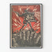 Historisches Wandbild sowjetischer Poster vom 7. November 1918