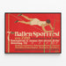 Vintage-Poster 7. Hallen-Sport-Fest 1914 Berlin — gerahmtes Bild an der Wand