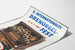 Vintage-Poster des Internationalen Orgel-Festivals von Barbarie Berlin 1987