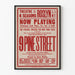 Vintage-Poster Theater 9 Pine Street New York