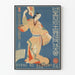 Vintage-Poster japanischer Volkstanz