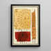 Chinesische Impressionen Gemälde pl120 - A F Stoddard Company — gerahmtes Bild an der Wand