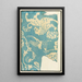 Chinesische Drucke pl45 - A F Stoddard Company — gerahmtes Bild an der Wand