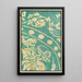 Chinesische Drucke pl46 - A F Stoddard Company — gerahmtes Bild an der Wand