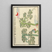 Chinesische Drucke Gemälde pl59 - A F Stoddard Company — gerahmtes Bild an der Wand