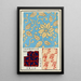 Chinesische Drucke pl61 - A F Stoddard Company — gerahmtes Bild an der Wand