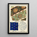 Chinesische Drucke Gemälde pl83 - A F Stoddard Company — gerahmtes Bild an der Wand