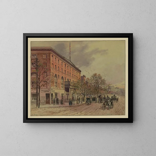 A Meyer - View of Washington looking down Pennsylvania Ave toward unfinished Capitol National Hotel on left no 2.webp