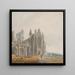 Abtei von Melrose in Schottland - Thomas Girtin — gerahmtes Bild an der Wand