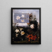 Blumenstudien - Abbott Handerson Thayer — gerahmtes Bild an der Wand