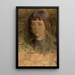 Marie - Abbott Handerson Thayer — gerahmtes Bild an der Wand