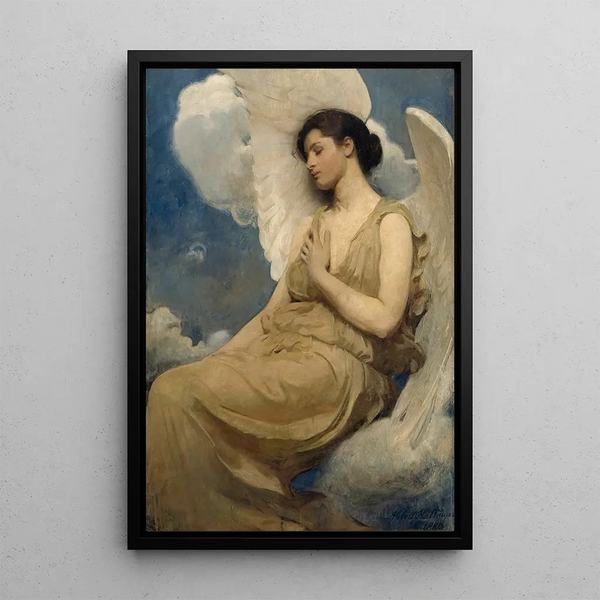 Reproduktion des Gemäldes Figur mit Flügeln - Abbott Handerson Thayer