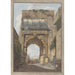 Reproduktion des Gemäldes Arc de Titus - Abraham Louis Rodolphe Ducros