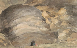 AbrahamLouisRodolphe Ducros - Exterieur van grot Santa Maria Capella.webp