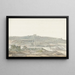 Ansicht des Palastes Vedala des Großmeisters im Boschetto auf Malta - Abraham Louis Rodolphe Ducros — gerahmtes Bild an der Wand