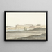 Ansicht des Schlosses im Hafen von Barletta - Abraham Louis Rodolphe Ducros — gerahmtes Bild an der Wand