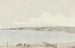Aussicht vom Pausilyp-Hügel mit dem alten Palast von Königin Jeanne und der Sannazar-Landschaft vom Balkon der Herberge - Abraham Louis Rodolphe Ducros — Ansicht des Kunstwerks