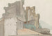 Ansicht des sogenannten Castel Vecchio in Avellino - Abraham Louis Rodolphe Ducros — Ansicht des Kunstwerks