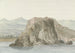 Roche und Stadt Scilla in der Region Kalabrien Aussicht vom Meer im Norden - Abraham Louis Rodolphe Ducros — Ansicht des Kunstwerks