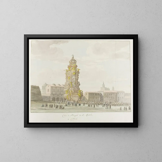 AbrahamLouisRodolphe Ducros - Triomfwagen voor Santa Rosalia.webp