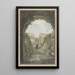 Reproduktion des Gemäldes Villa Farnèse - Abraham Louis Rodolphe Ducros
