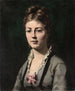 Portrait einer Frau - Abraham Archibald Anderson — Ansicht des Kunstwerks