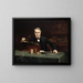 Thomas Alva Edison - Abraham Archibald Anderson — gerahmtes Bild an der Wand