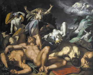 Abraham Bloemaert - Apollo and Diana Punishing Niobe by Killing her Children.webp