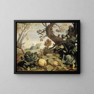 Abraham Bloemaert - Landscape with Fruits and Vegetables in the foreground.webp