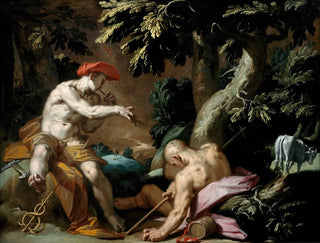 Merkur, Argus und Io - Abraham Bloemaert — Ansicht des Kunstwerks