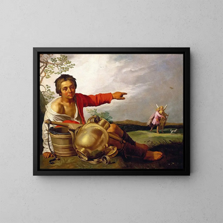 Abraham Bloemaert - Shepherd Boy Pointing at Tobias and the Angel.webp