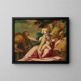 Abraham Bloemaert - The Rest On The Flight Into Egypt.webp