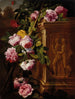 Rosen in einem Garten mit einem skulptierten Sockel - Abraham Brueghel — Ansicht des Kunstwerks