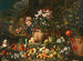 Naturstillleben mit Blumen, Früchten, Putten und Tieren - Abraham Brueghel — Ansicht des Kunstwerks