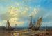 Bateaux de pêche près de la côte - Abraham Hulk — Ansicht des Kunstwerks