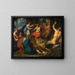 Der Midas-Urteil - Abraham Janssens — gerahmtes Bild an der Wand