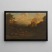 Raub - Abraham Jansz Begeyn — gerahmtes Bild an der Wand