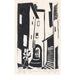 Reproduktion des Gemäldes Stadtansicht mit Treppe in Cagnes-sur-Mer - Abraham Johannes Jansma