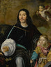 Portrait eines Gentlemans und eines jungen Jungen - Abraham Lambertsz van den Tempel — Ansicht des Kunstwerks