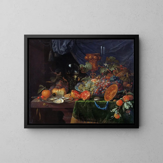 Abraham Mignon - Still Life with Fruit and Oysters.webp