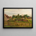 Hof - Abraham Mintchine — gerahmtes Bild an der Wand