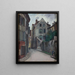 Rue - Abraham Neuman — gerahmtes Bild an der Wand