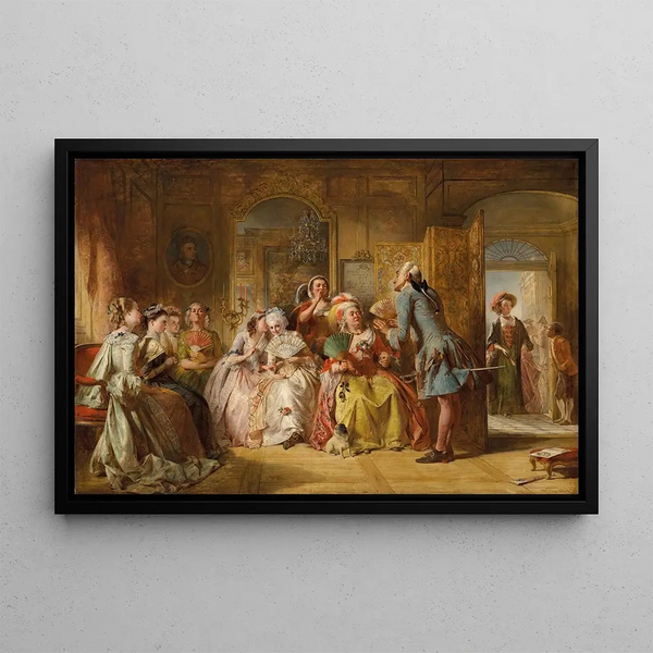 Abraham Solomon - Academy for instruction in the discipline of the fan 1711.webp